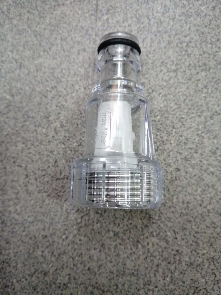 Коннектор водяной для автомоек QC02 (фильтр малый) (подходит на все мойки BRAIT)