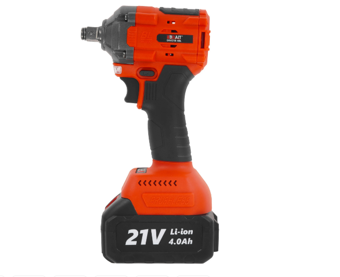 Гайковёрт аккумуляторный Brait DIW21B-4BL (21В;обороты - 0-1900/0-2400;головка 22мм (1/2"),З/У-2.0А;