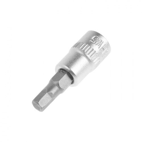 Головка с битой TUNDRA, под квадрат 1/4", H5, CrV 1123585      