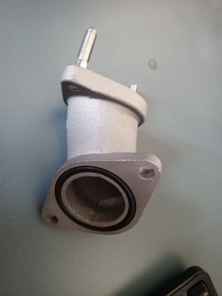 Патрубок карбюратора 162FMJ, 165FMM (CB200-250) (метал., удлин.); TTR250a "LIPAI"