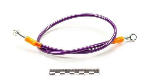 Шланг гидравлический тормозной (армированный) L=1000 d=10мм красный