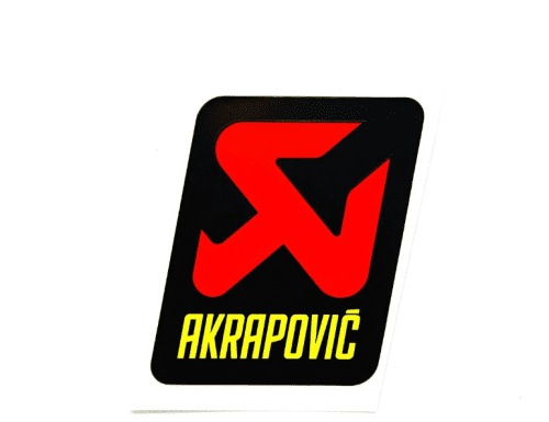 Наклейка 3d AKRAPOVIC (5,9x5) JH121 
