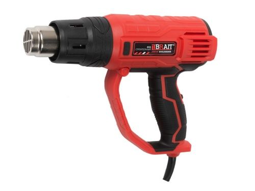 Фен строительный BRAIT BHG2000MR (2000Вт;  485°С; 5 насадок; 3 скорости; регулировка)