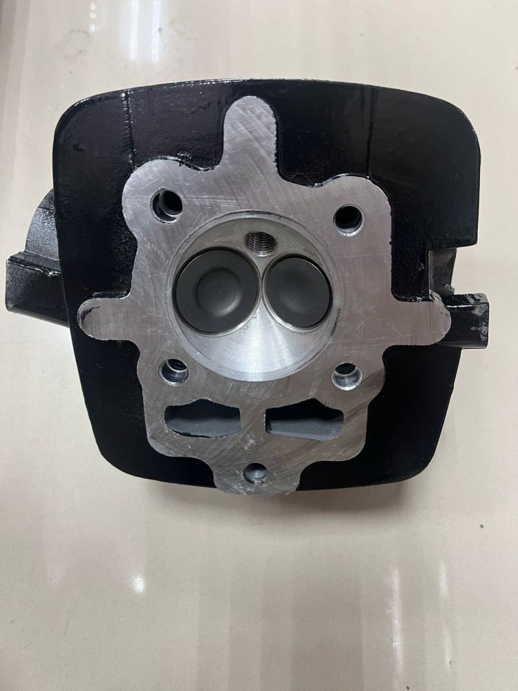 Головка цилиндра в сборе 163/164 СG200/Stels Delta 200 черная (клапана, рокера, распредвал, крышки)
