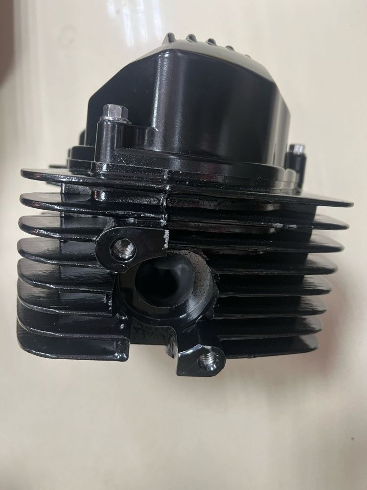 Головка цилиндра в сборе 163/164 СG200/Stels Delta 200 черная (клапана, рокера, распредвал, крышки)