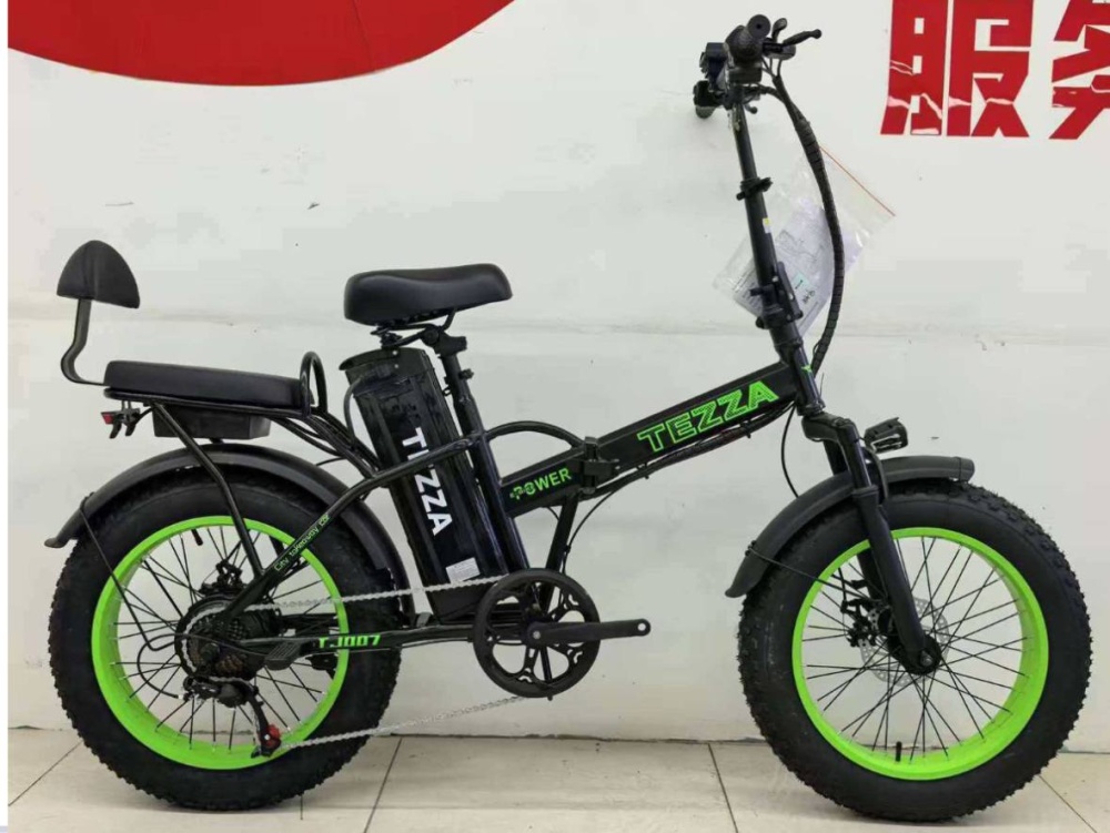ЭлектроFatbike TEZZA G7 500Вт 48/15Ач СКЛАДНОЙ
