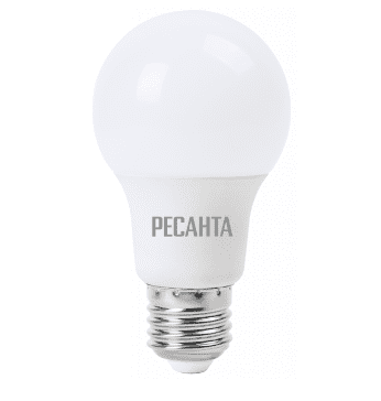 Лампа светодиодная LL-E-A60-7W-230-4K-E27 (груша, 7Вт, нейтр., Е27) Eurolux, , шт