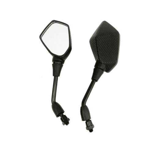 Зеркала мотокросс  ф10mm SH-1505-BD   ( BARS )