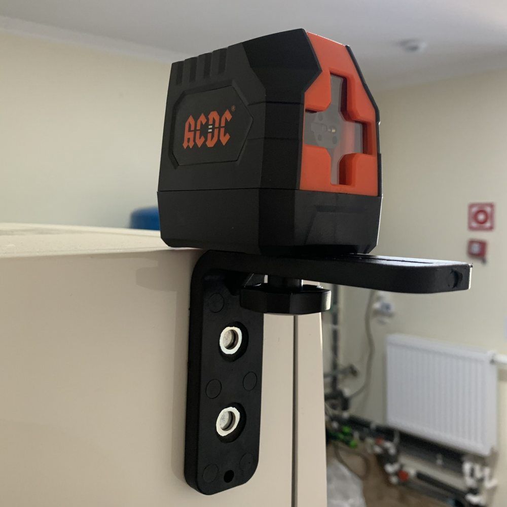 Лазерный уровень 2 луча Зеленый ACDC TD-2D (невелир, кейс, акб, зк, инстркция)