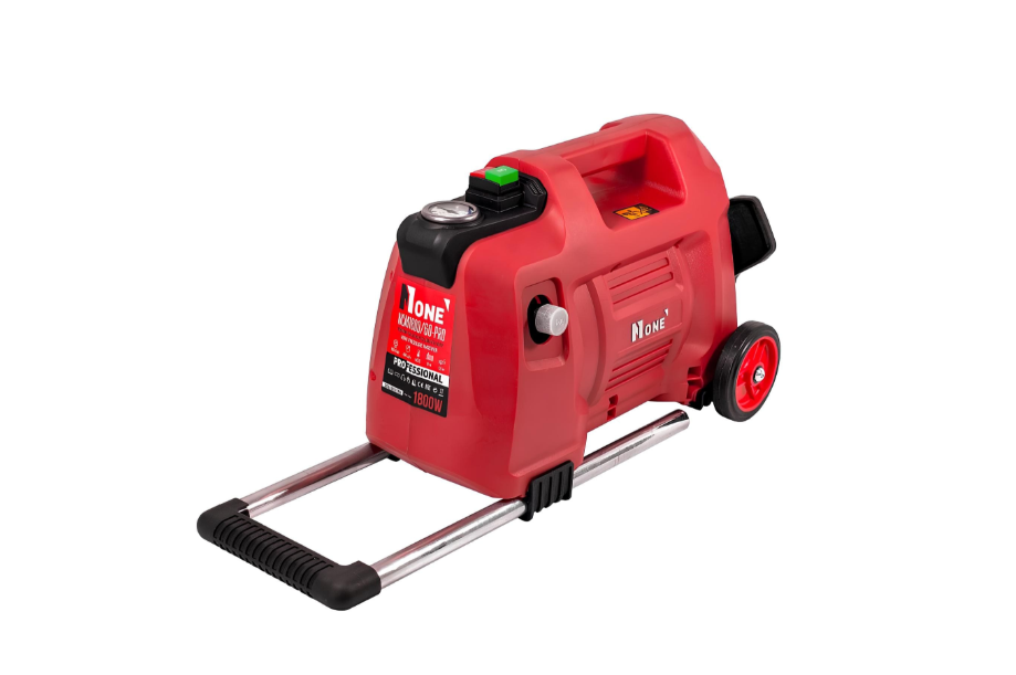 Мойка высокого давления NCM1800/60-PRO (1800Вт,асинхрон.двиг,Max 150Бар,450л/ч,шланг8м,пеноген) №1