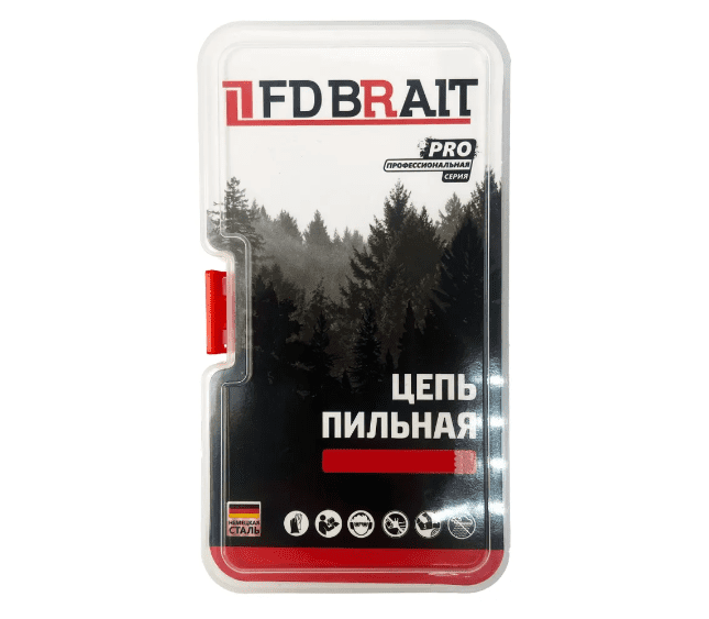 Цепь Brait 3/8LP-1,3-55 RS PRO (ФУТЛЯР) немецкая сталь
