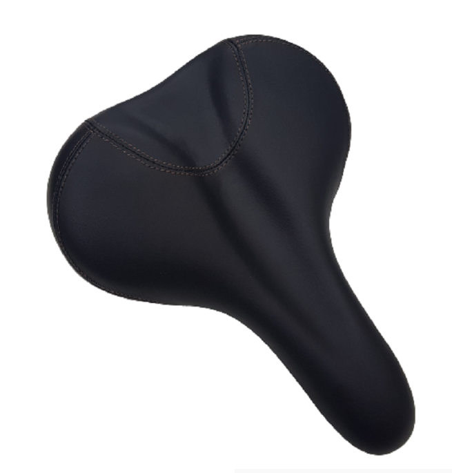 Седло AZ-6830 MTB-COMFORT ( замок,вентиляция,широкое )  265x200mm, вес 450гр.