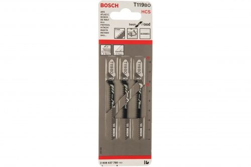 Пилки для лобзика "Bosch" T-119BО Китай