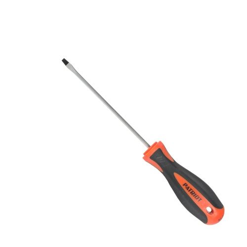  Отвертка Patriot SL3x100, CR-V,магнитная, 2-х компонентная рукоятка