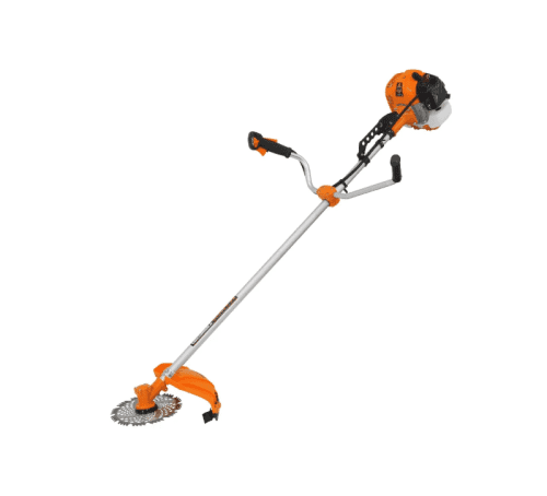 Коса бенз.  CARVER GBC-520M PRO (Easy-start; ранец; диск 48 зуб.; PRO-MET-head; леска 2,4; усил.ред)