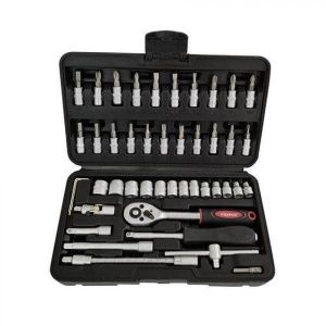 Набор инструментов MaxPiler (46 предметов, 1/2" и 1/4", CrV)