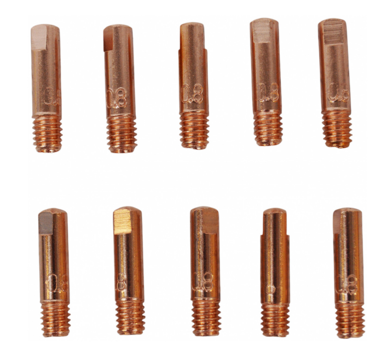 Наконечник контактный 0,8мм (медь M6x25mm, diameter 0,8 mm)