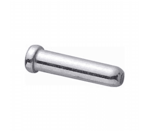 Наконечник жилы троса переключения "Shimano", алюминий(за 1шт) (Y62098035)(d=1.2мм)