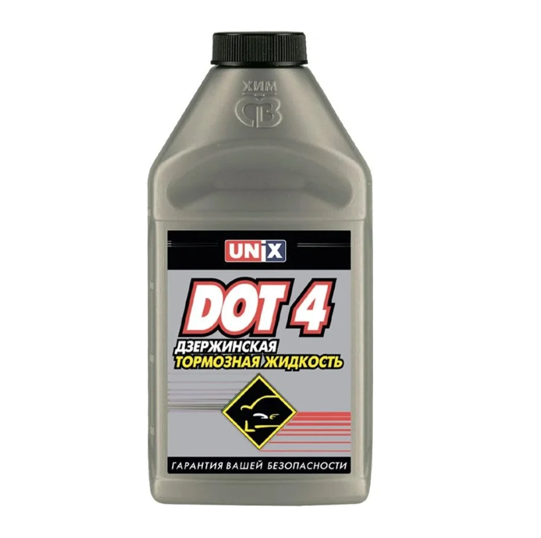 Тормозная жидкость СВ-ХИМ UNIX DOT-4 (г. Дзержинск) 455гр./500мл.