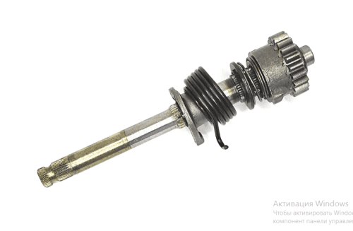 Вал пусковой в сборе для двигателя 139FMB 50-100cc (195 мм.)