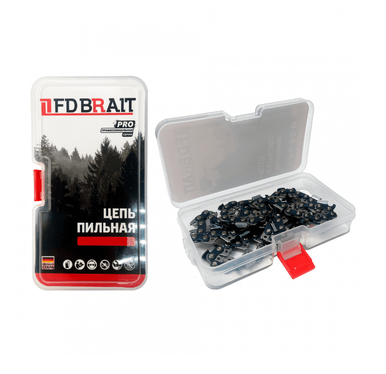 Цепь пильная  BRAIT 0,325-1,3-72 RS PRO (ФУТЛЯР), немецкая сталь