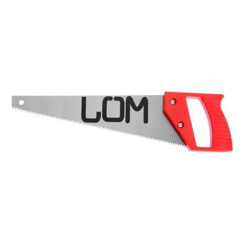 Ножовка по дереву LOM, пластиковая рукоятка, 7-8 TPI, 300 мм 1818192