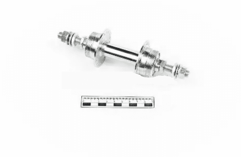 Втулка GW-09006-108R заднего колеса (сталь, хром)