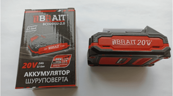 Аккумулятор шуруповерта BCD20SU-2.0 (2Ач на единой платформе)