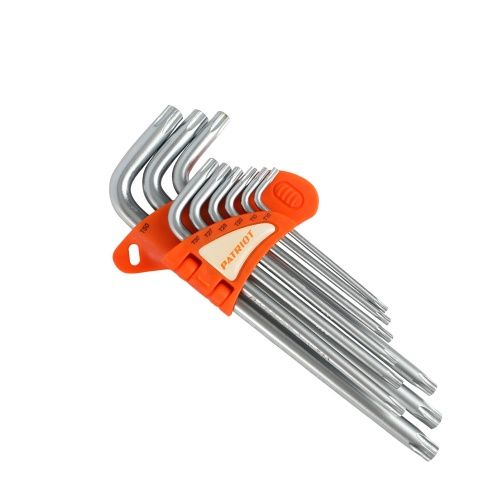  Набор ключей PATRIOT SKТ-9, TORX,T10-T50,CRV, 9 шт