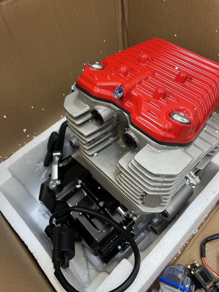 Двигатель CB250 172FMM-6 5ск. ZongShen (4-х клапанный)