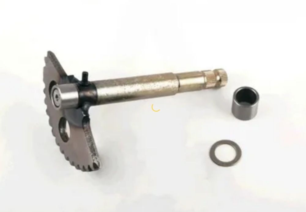 Сектор заводной (полумесяц)   4T GY6 125/150   (L-129mm)   (+пружина, втулки)   "JH"