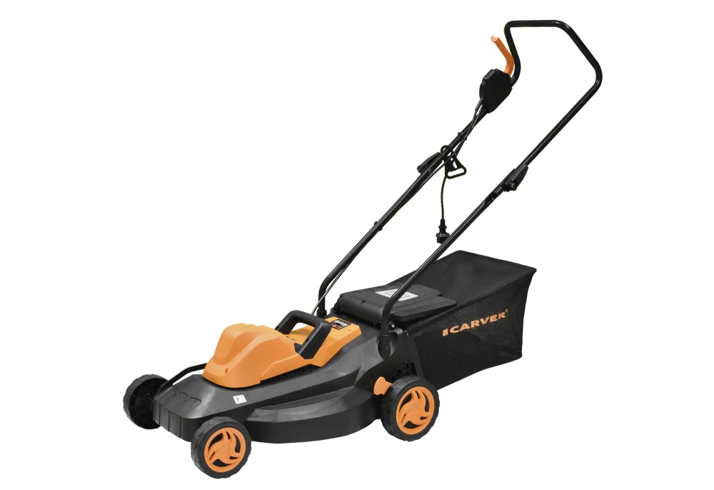 Газонокосилка эл. CARVER LME-1640 (1600 Вт, ширина 40 см., центр.рег.высоты, травосборник 35 л)