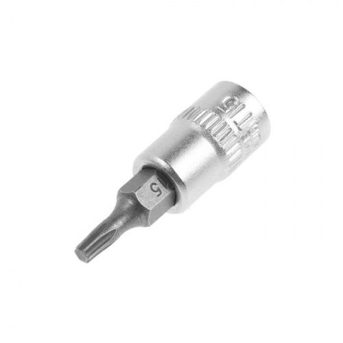 Головка с битой TUNDRA, под квадрат 1/4", Т15, CrV 1123576      