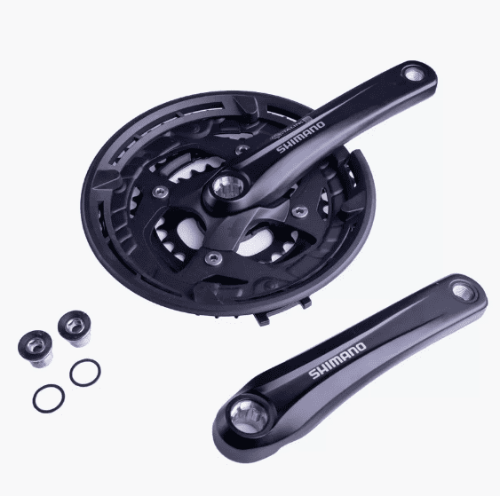 Шатуны  #11 алюминиевые   42/34/24T  L=170mm (квадрат)  A-POWER  HDL-A05 