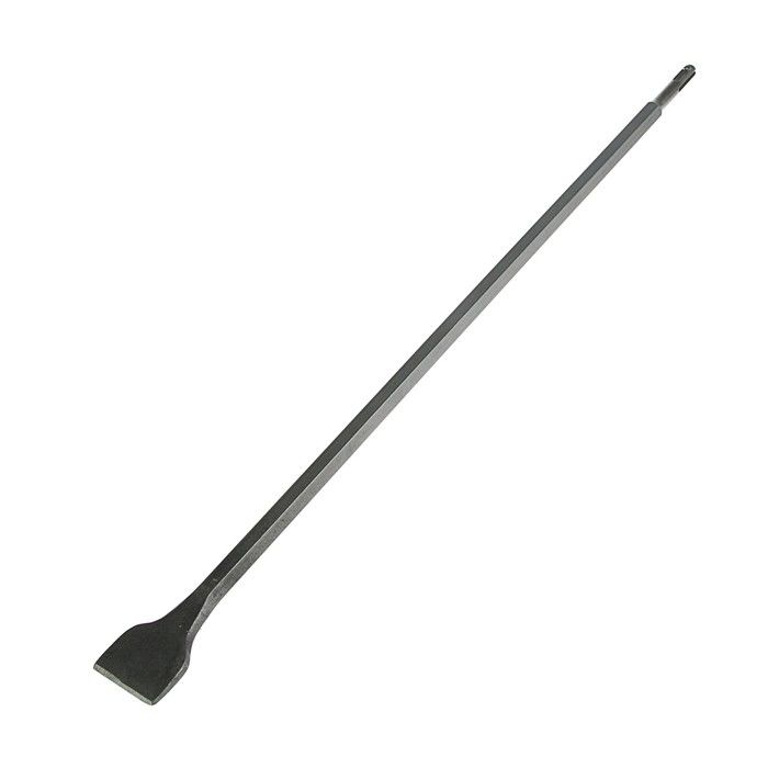 Зубило плоское широкое TUNDRA, SDS-plus, 14 х 40 x 600 мм 2798916