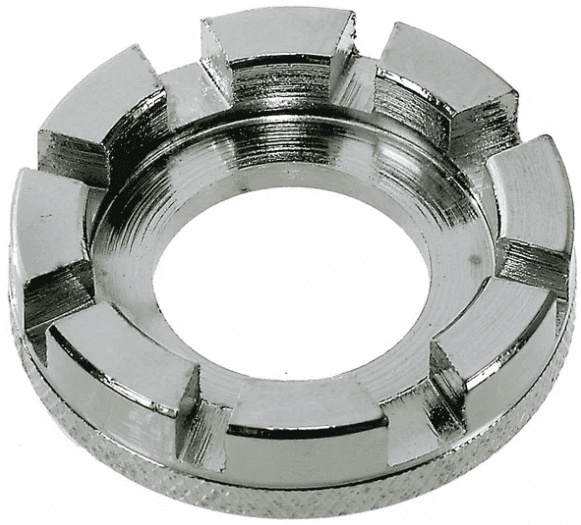 Ключ спицевой  4х14G, О-образный, сталь черный KENLI KL-9726С