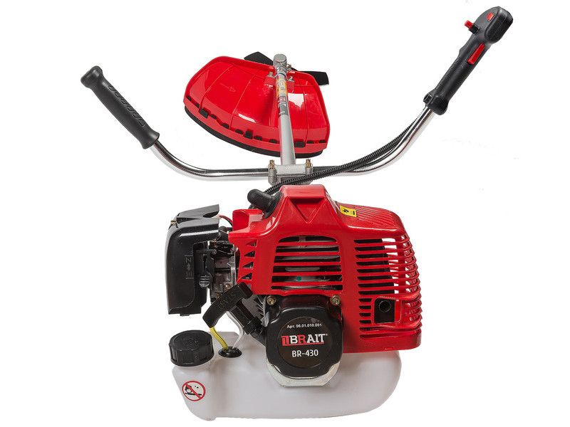 Коса бенз. BRAIT BR-430 (2,2кВт, 2,8 л.с.0,43см, диск 3 Т; леска 2,4, штанга в разобранном виде)