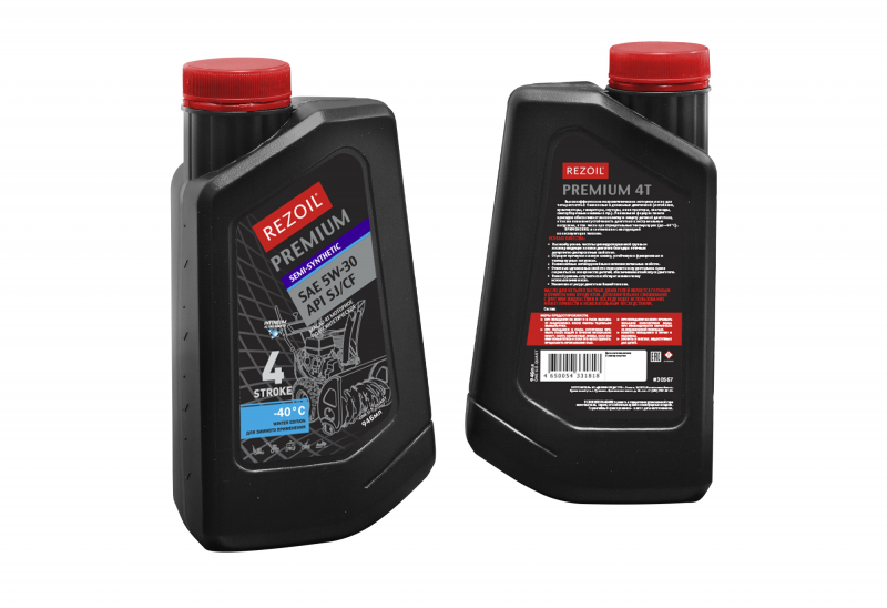 Масло REZOIL PREMIUM 4-т. п/синт. (до -40°С) SAE 5W 30 API SJ/CF 0,946 л., Reze