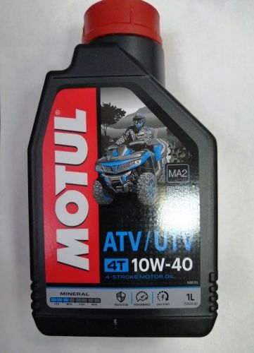 Масло Motul ATV-UTV 4T 10W40 1л.