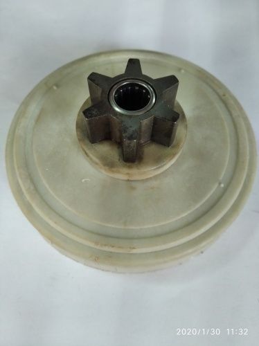 Шестерня ведомая привода электропилы Falantech (d-10mm, D-76,5mm 56 шлицов)