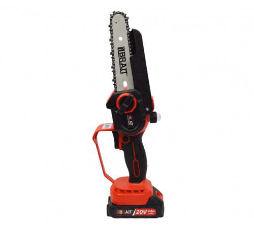 Пила цепная аккумуляторная Brait BCCS20NM(шина 6/15",2АКБ(20В,2.0Ач),36зв;щёточ.;шир.пропила0,043/1.