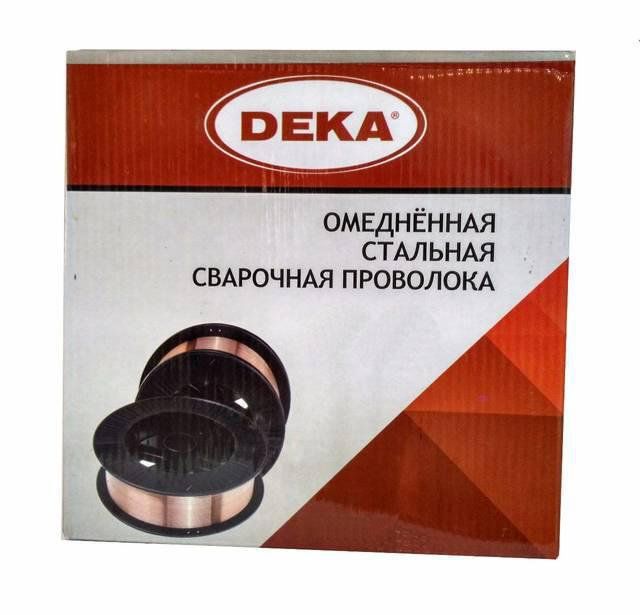 Проволока омедненная DEKA ER70S-6 0.8мм по 1кг