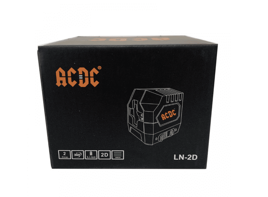 Лазерный уровень 2 луча Зеленый ACDC TD-2D (невелир, кейс, акб, зк, инстркция)