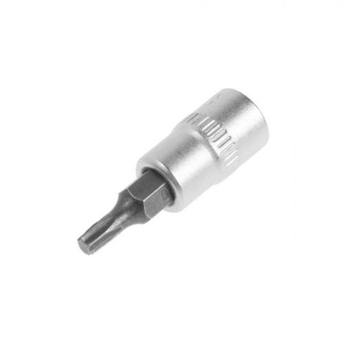 Головка с битой TUNDRA, под квадрат 1/4", Т20, CrV 1123577      
