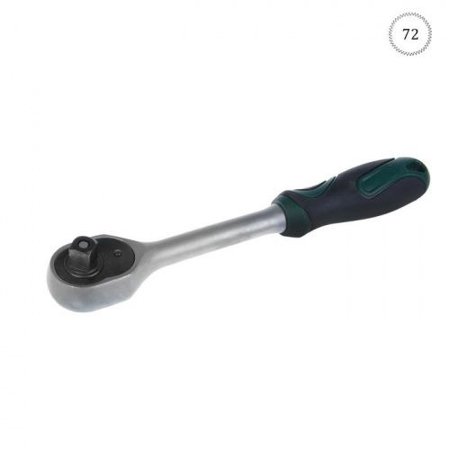 Вороток с трещоткой TUNDRA, квадрат 1/2", 72 зуба, CrV 1799950