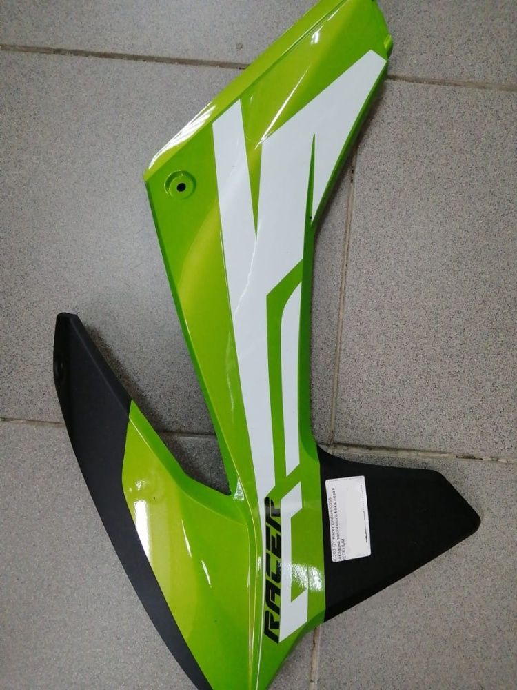 RC200-GY Racer Enduro 0356 Накладка топливного бака левая ЗЕЛЕНЫЙ