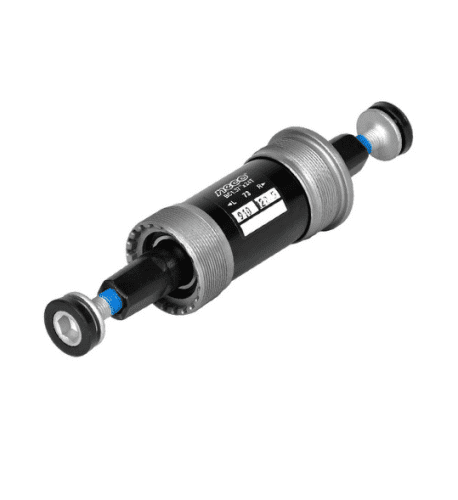 Каретка NECO B910 под квадрат, BSA 1.37”x 24T, 68/113,5 мм (стальные чашки, стальной корпус)