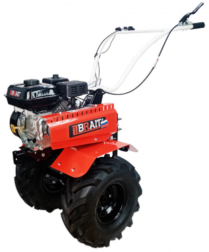 Мотоблок бензиновый М-307М (BRAIT) 19*7*8 (7л.с) чугун.редуктор; ск:3впер/1наз; поворотный руль, шир