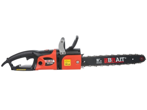 Пила цепная электрическая BRAIT-2200S (2200Вт; шина 16' 57зв; 5048 об/мин; окно уровня масла; автома