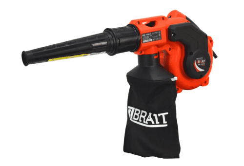 Воздуходувка электрическая BRAIT BEB-750RVC (750Вт, 2 в 1:пылесос, воздуходувка; 220В/50Гц)